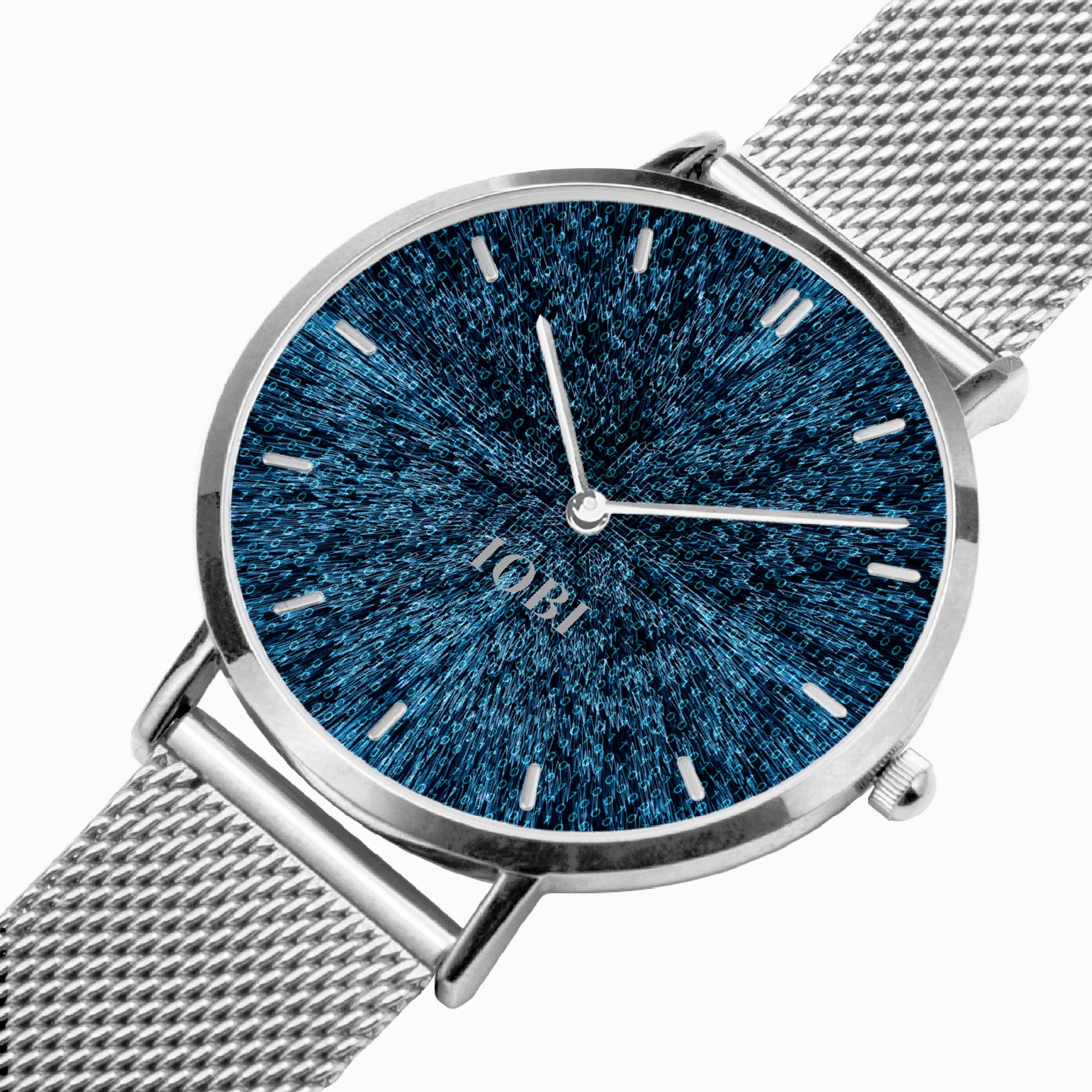 Fashion Ultra-thin Stainless Steel Quartz Watch With Digital Coding ...