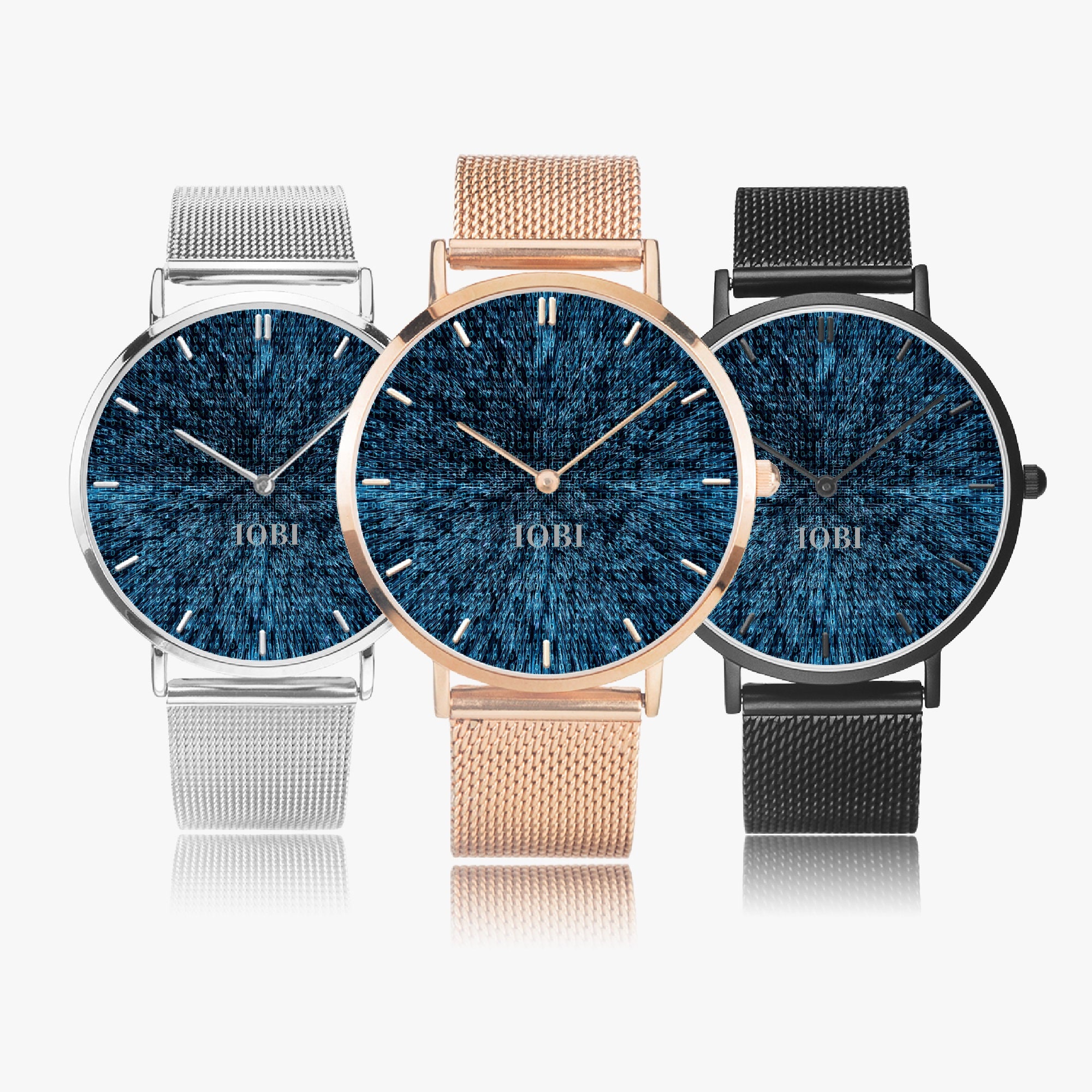 Fashion Ultra-thin Stainless Steel Quartz Watch With Digital Coding ...