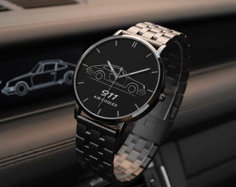 Air-Cooled 911 Classic Car – Instafamous Quartz Timepiece with Sleek Strap – Unisex