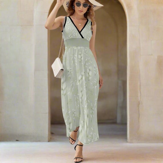 ted baker dresses mint green Birdie Maxi Dress main image 1