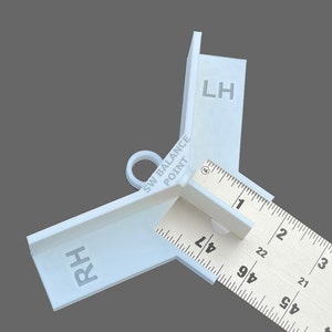 Golf Club Ruler - Fitting Tool - Length Measurement - Swing Weight - works with Empire 48&quot; Straight Edge