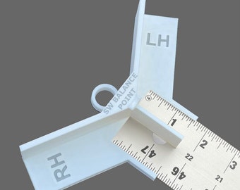 Golf Club Ruler - Fitting Tool - Length Measurement - Swing Weight - works with Empire 48" Straight Edge