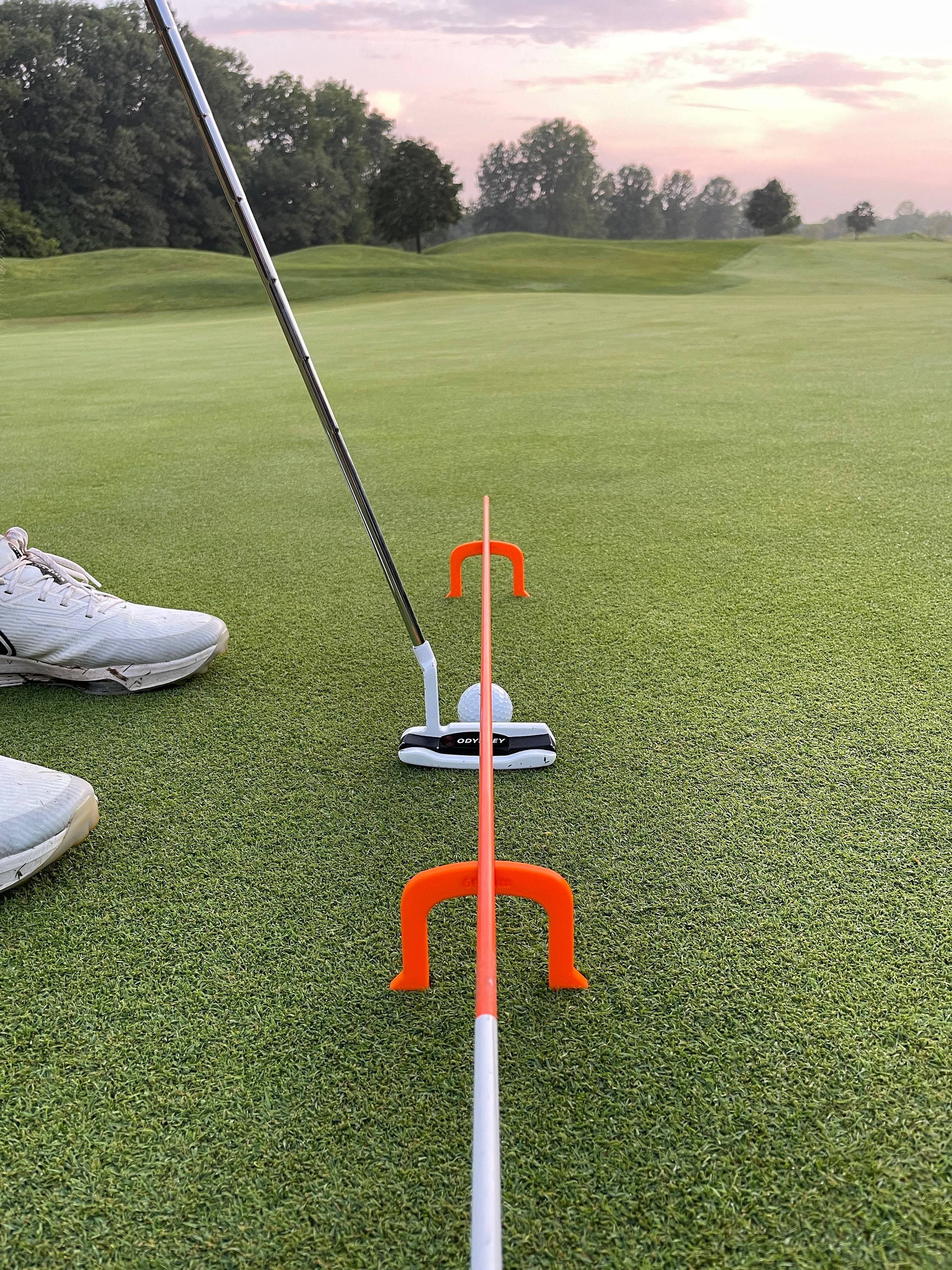 Putter Gate Putter Gate - 2 Pack - Putting Practice Aid - Alignment Tool - Made in ...