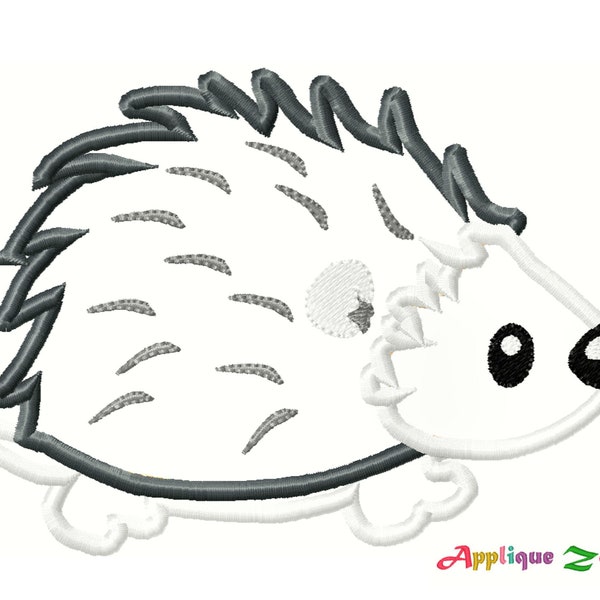 PORCUPINE Fall machine embroidery applique  designs pattern 3 sizes forest animals INSTANT DOWNLOAD