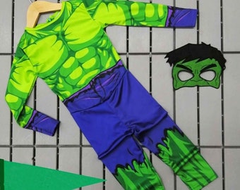 Hulk Mask Child Costume