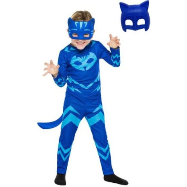 Pj Masks Pija Mask Costume Catboy Catboy (Blue) 2 Mask Costume