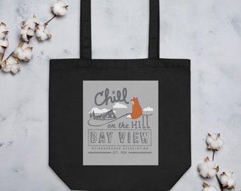 Chill on the Hill Bay View Eco Tote Bag