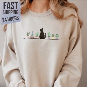 Kids Cat Sweatshirt - Etsy