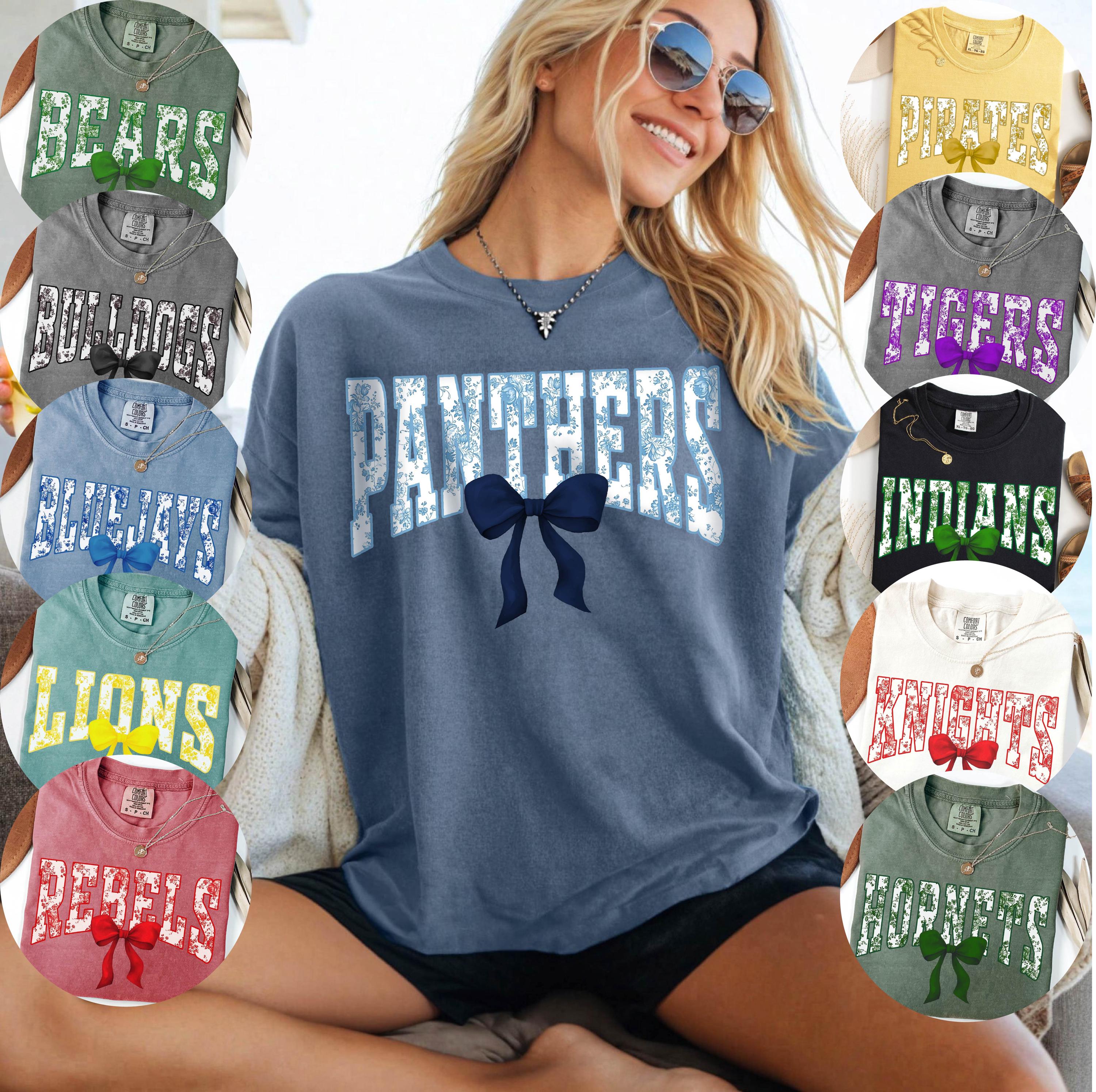 Custom school spirit shirts, Favorite School Team Mascot shirt, Back to school shirt, Custom Text Shirt, School Logo Shirt, Bulldogs, Eagles