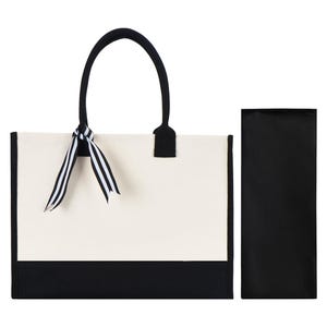 Fabulous 55 Birthday Gift Canvas Tote Bag : 55th Birthday Nickels Milestone Gift for Women, Leopard Print Canvas Bag for Mom image 7