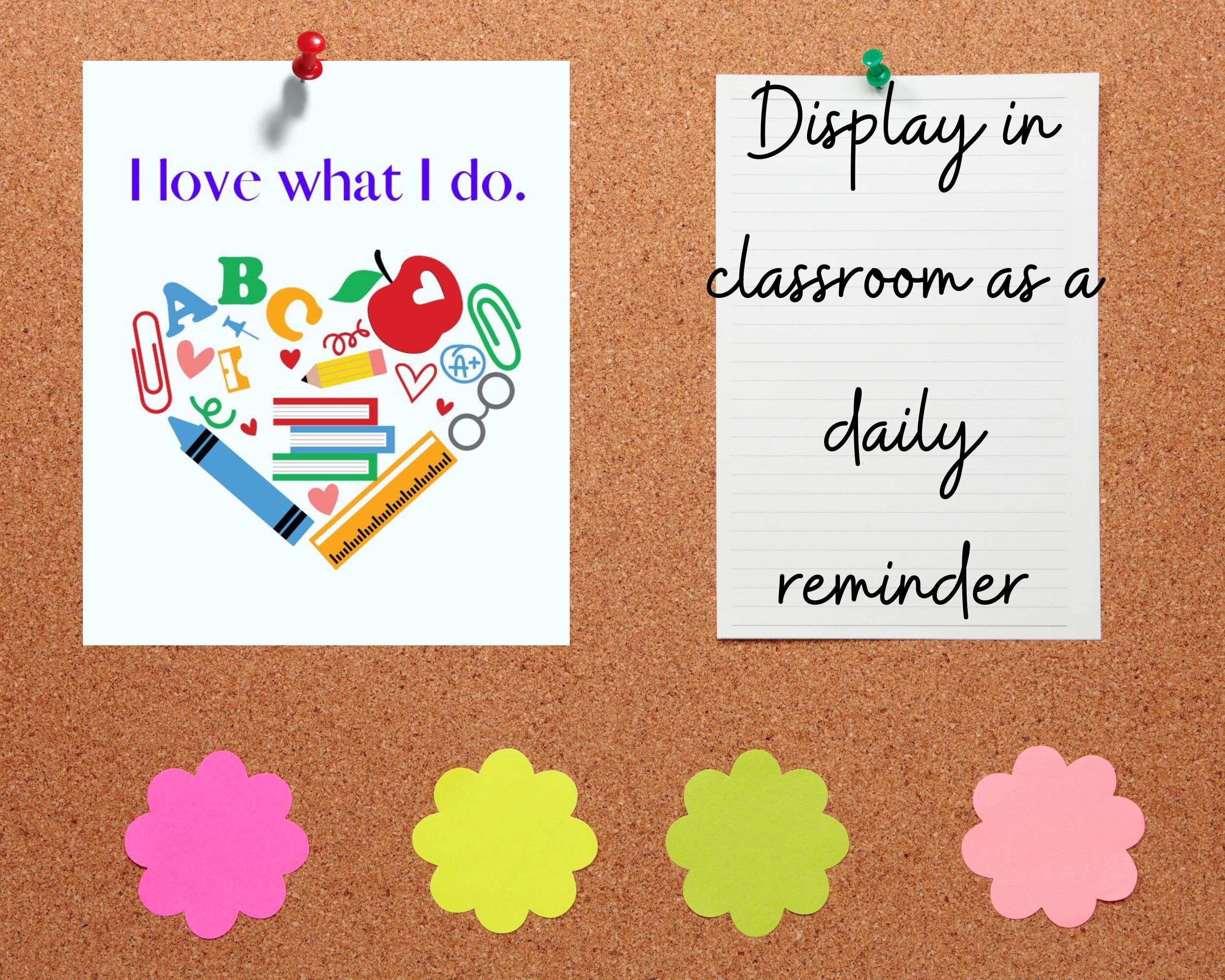 12-pack of Teacher Affirmations for Positive Mindset and Mental Health ...