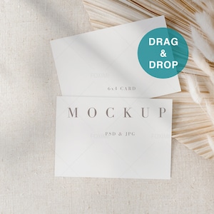 4x6 kaart mockup, dubbele kaart, mockup PSD, stationaire mockup, bruiloft uitnodiging mockup, Boho kaart mockup, bruiloft mockup, R01, R285