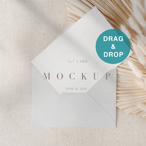 20x13 Karten Mockup, Stationäres Mockup, Hochzeitseinladung Mockup, Karten Mockup, Hochzeits-Mockup, Postkarten-Mockup, Grußkarten-Mockups, R01, R273