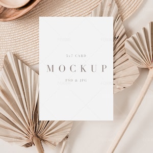 5x7 Card Mockup, Wedding invitation mockup, Baby Shower Mockup, Invitation Card Mockup,Place Card Mock up, White Card mockup,Clean,P093, R62