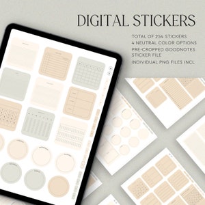 Digital stickers for Goodnotes / Digital widgets  / Digital Planner Stickers / Digital Stickers widgets