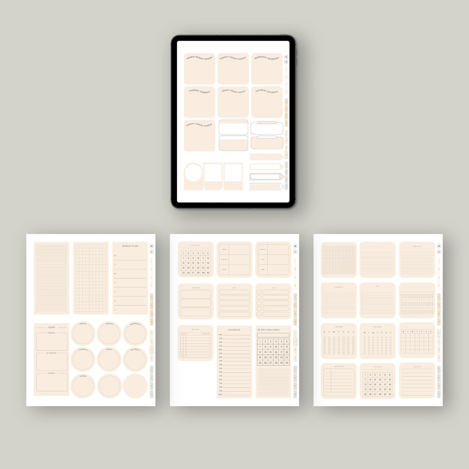 Digital Stickers for Goodnotes / Digital Widgets / Digital Planner ...