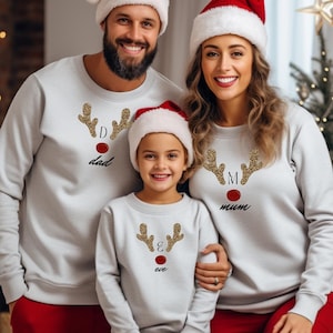 Matching Sibling Christmas Jumpers Etsy