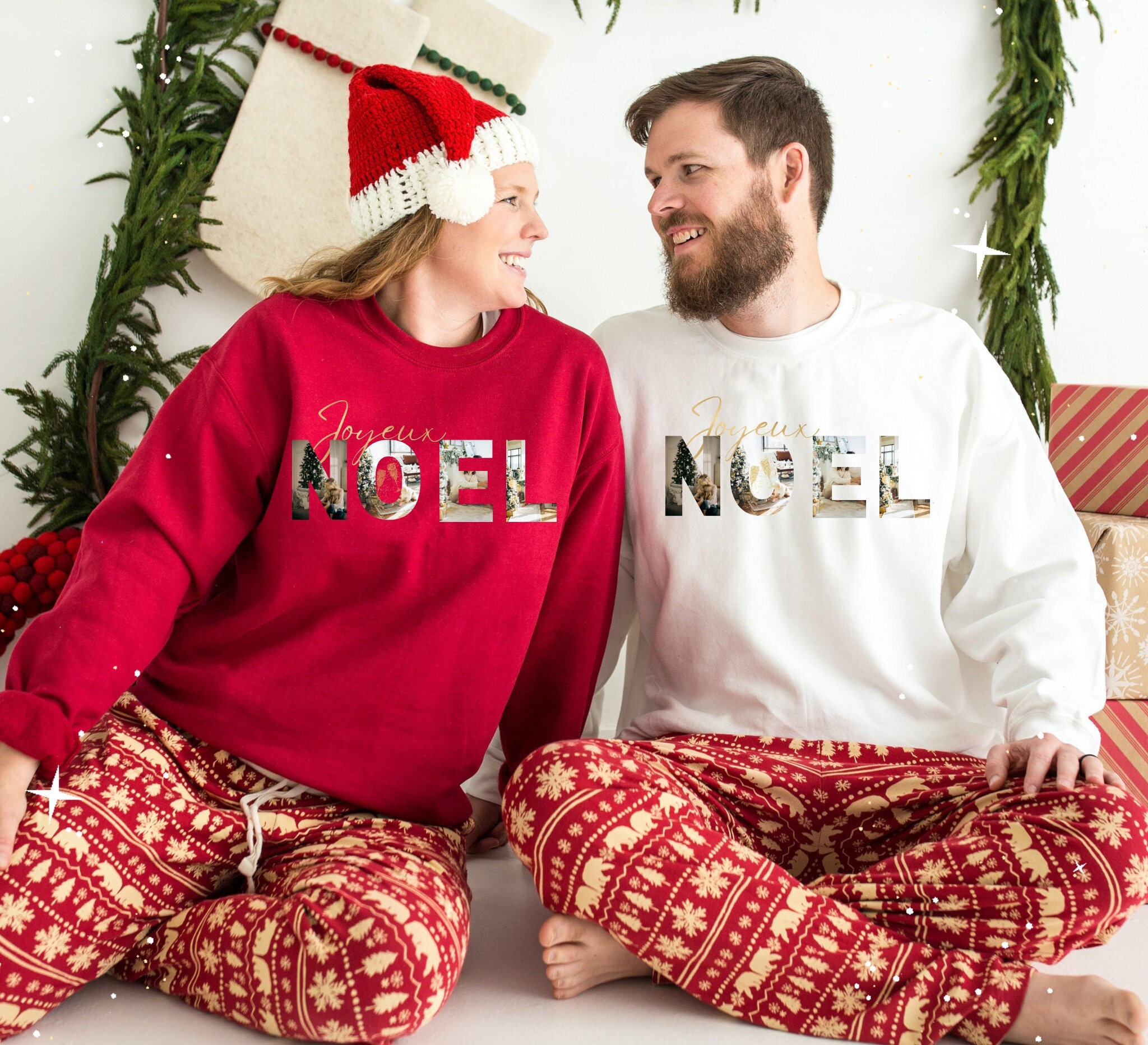 Joyeux Noel Sweater, Joyeux Christmas Jumper, Joyeux Noel Sweatshirt, French Noel Shirt, French Christmas Sweatshirt, Noël Bonne Fête, Noel