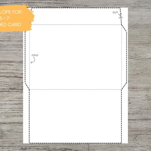 Printable Birthday Card With Printable Envelope | Digital Card ...