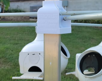 Purple Martin Gourd Bracket for Tri-Tel Poles