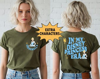 Disney Princess Shirt, In My Princess Era T Shirt, Disney Parks Girls Trip Shirt, Matching Princess Squad Apparel, Vacation Gift for Her