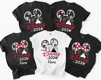 Custom Disney 2026 Shirt, Family Disney Trip Tee, Disney Matching Shirts, Disneyland Castle Shirt, Disneyworld Vacation Shirt