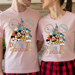 Disney 2026 Shirt, Disneyworld Vacation Shirts, Disney Couple Shirt, Disney Family Tee, Disney Matching Tees afbeelding 5