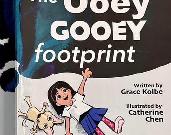 Ooey Gooey Footprint – książka dla dzieci o ratowaniu naszej Ziemi
