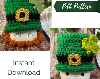 March marshmallow mug hat crochet PATTERN, beginner friendly, full video tutorial, digital download, tiered tray, Rae Dunn inspired