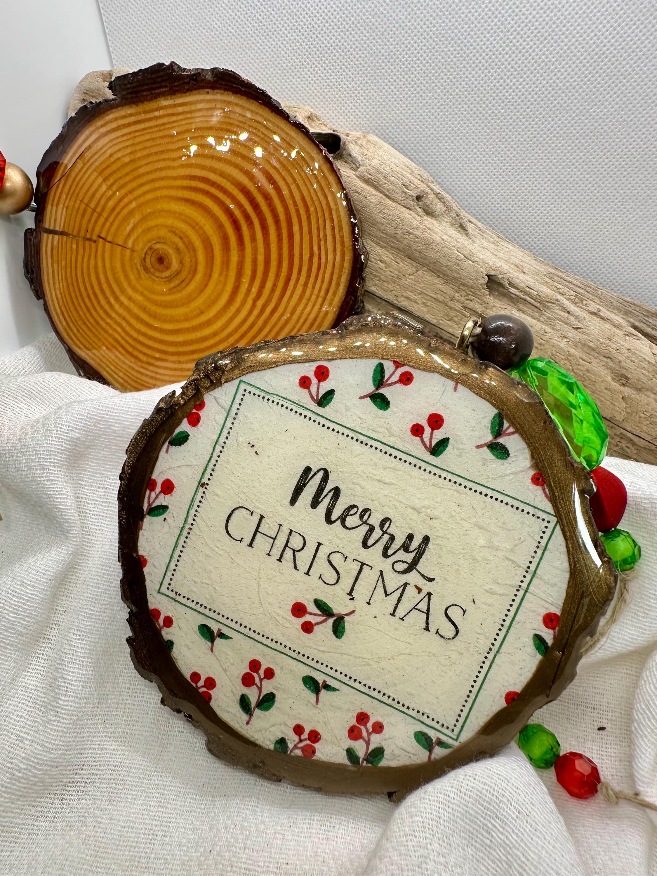 Merry Christmas Ornament