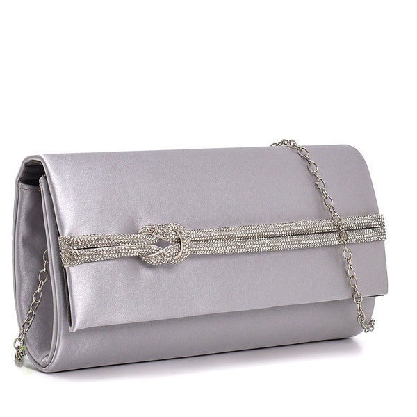 SHINY SEQUINED EVENING CLUTCH