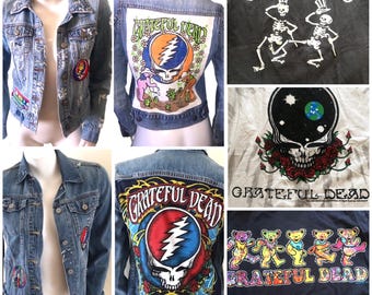 Grateful dead　American Beauty　デニムジャケット American Beauty Levi's Jacket – Grateful Dead