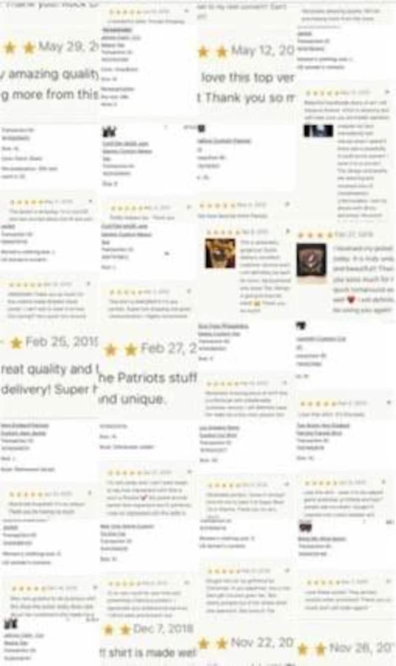 May include: A collage of customer reviews with text and star ratings. The reviews are on a light yellow background. The reviews are from various dates and include customer feedback about product quality and delivery.