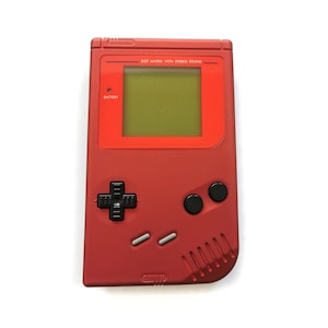 Original Gameboy DMG-01 matt red