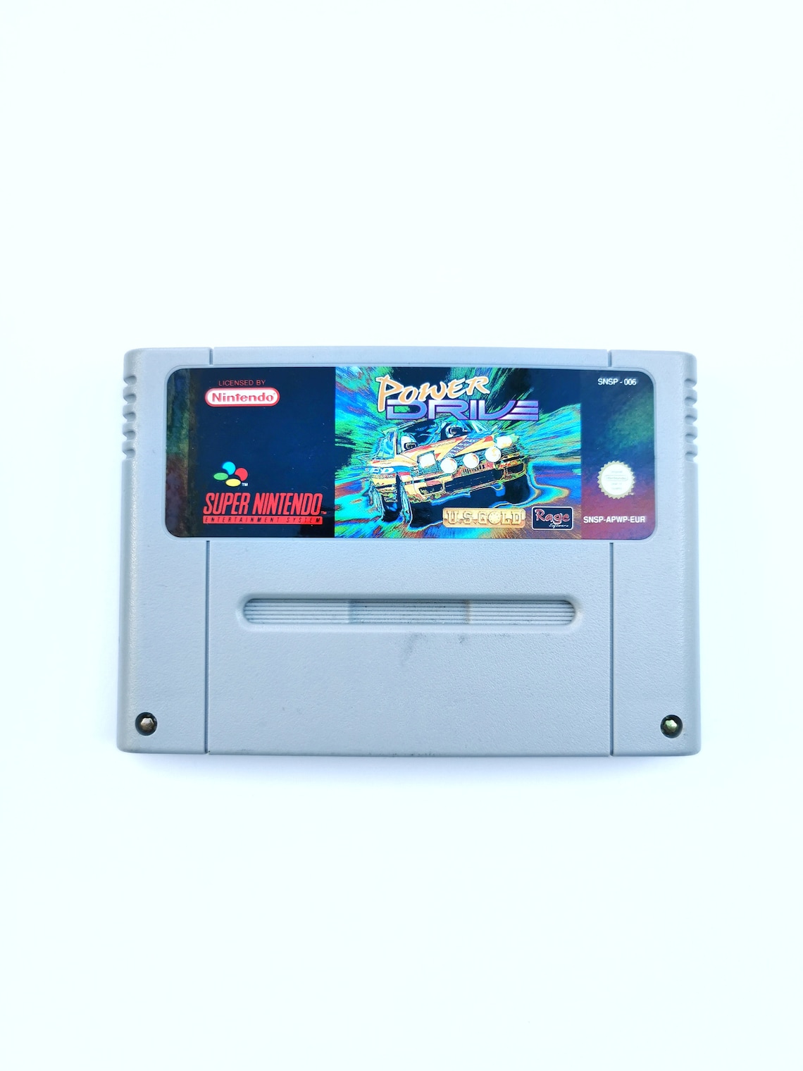 Power Drive- Super Nintendo Game
