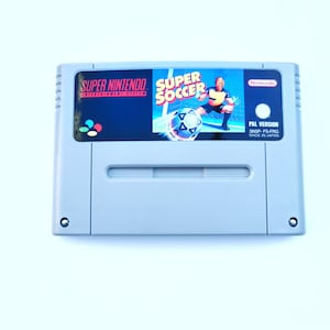 Super Soccer- Super Nintendo Game