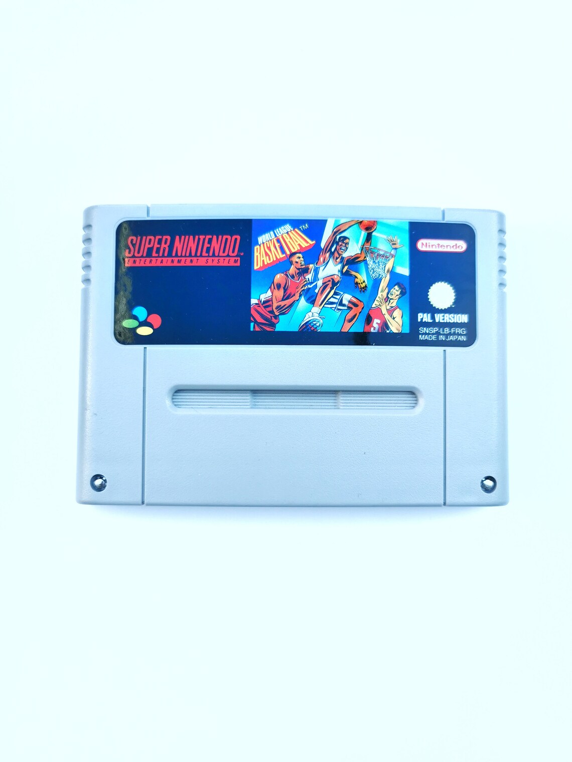 World League Basketball - Super Nintendo Game