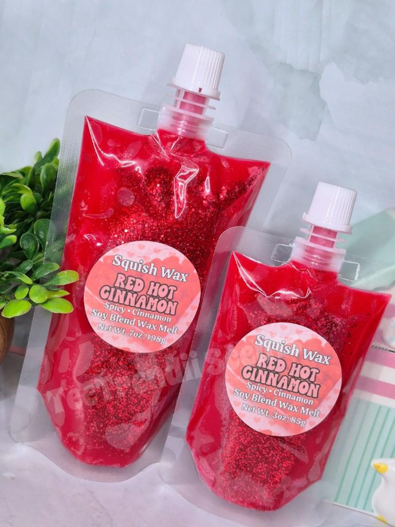 Squeezable Wax Melts Red Hot Cinnamon