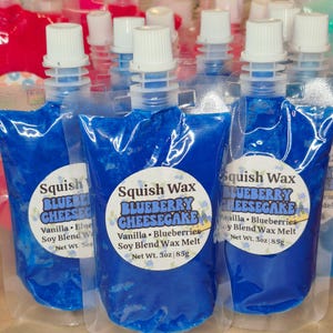 Squeezable Wax Melts Blueberry Cheesecake