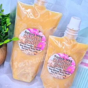 Squeezable Wax Melts Oatmeal Honey