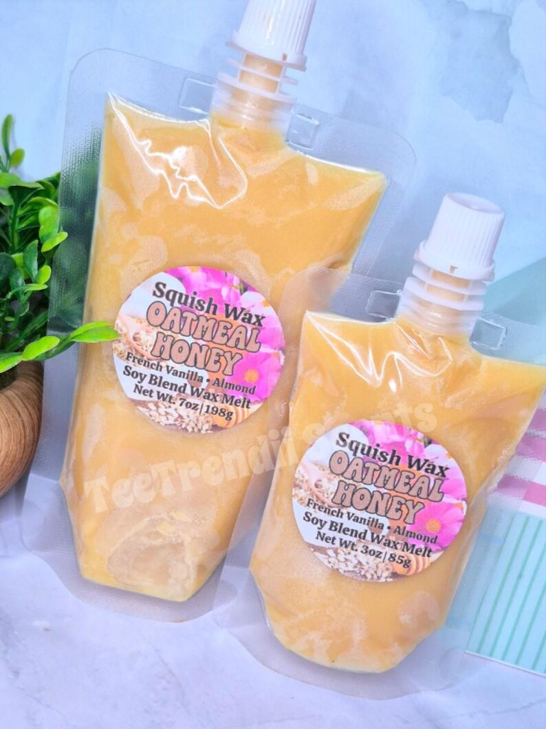 Squeezable Wax Melts Oatmeal Honey