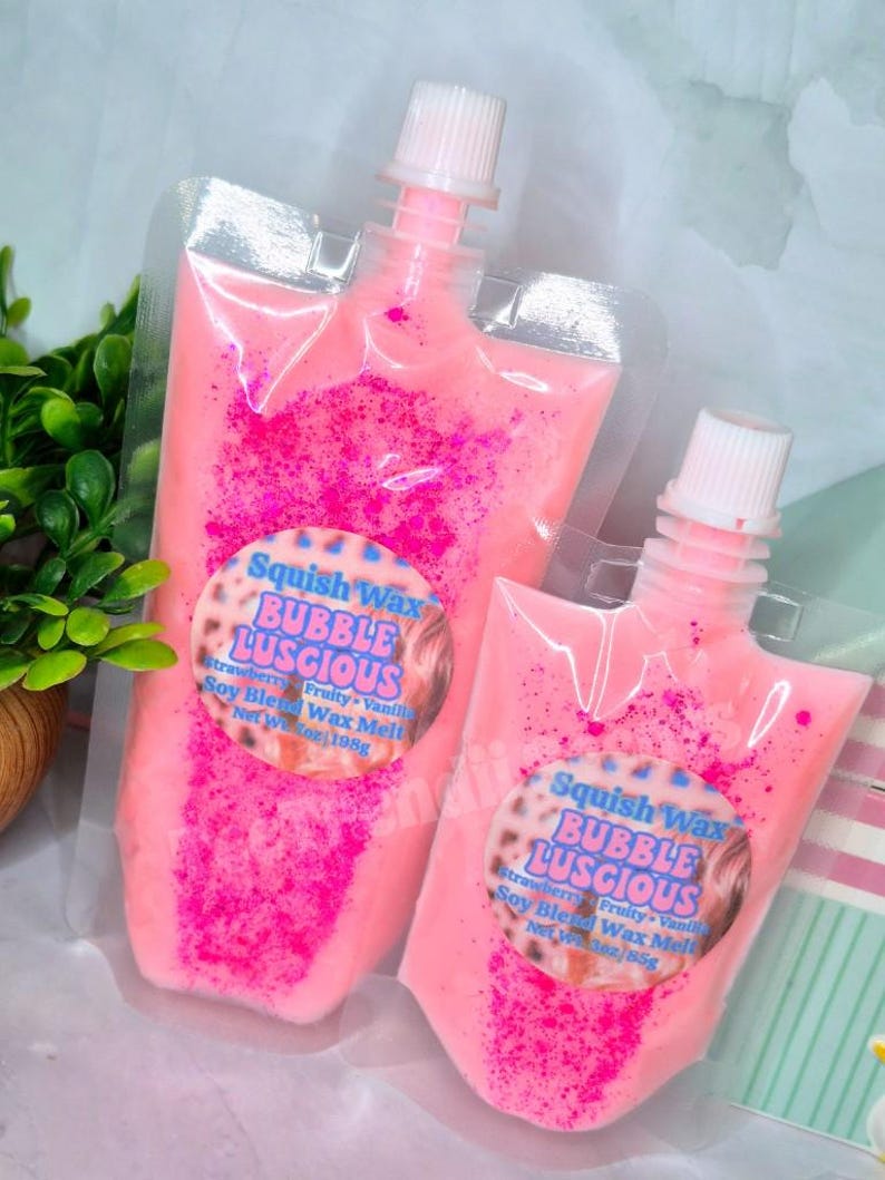 Squeezable Wax Melts Bubble Lusious