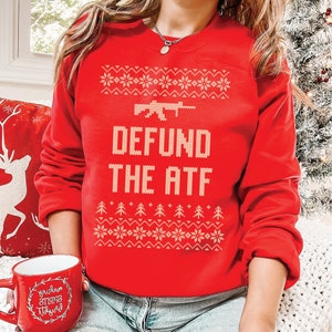 Patriotic christmas sweater hotsell