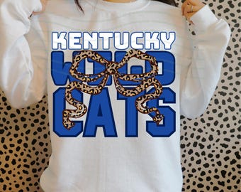 Kentucky Wildcats Png. Super cute . Sublimation or Dtf.