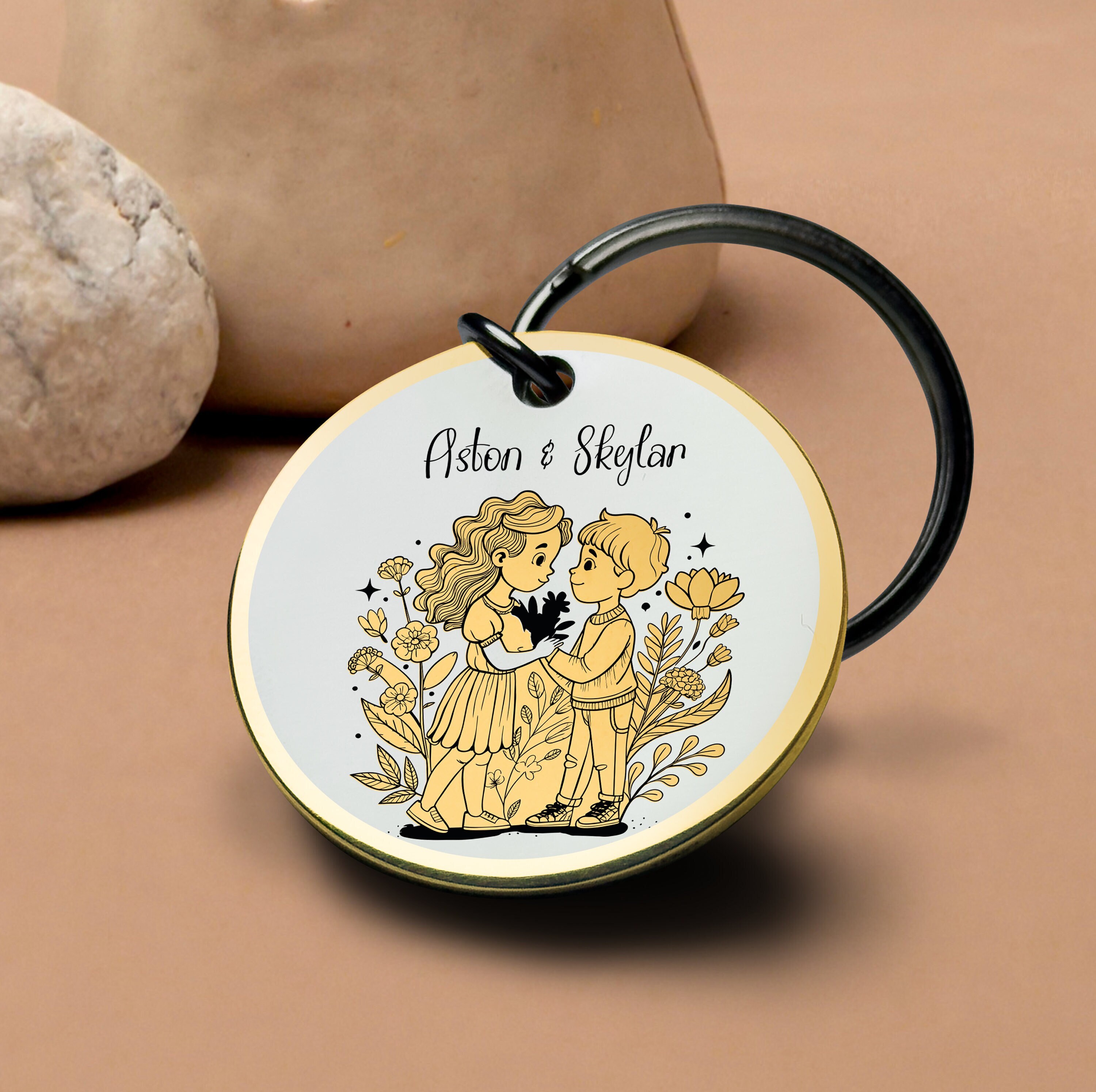 cadeau porte-clés propriétaire pour lui mari et femme homme personnalisé moment où vous êtes devenu ma madame et ma mère porte-clé photo cadeau relation moderne