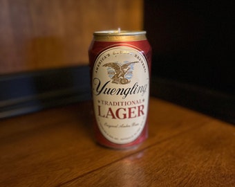 Yuengling Can Candle