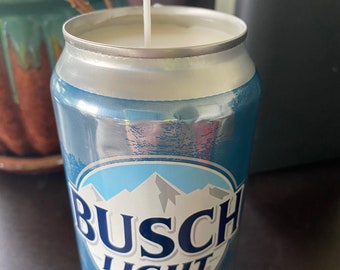 Busch Light Candle