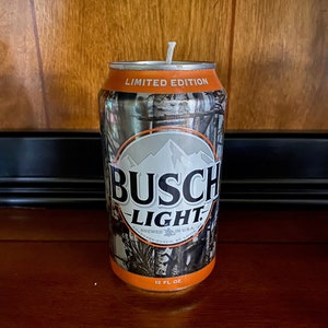Busch-lichtkaars - oranje camouflage