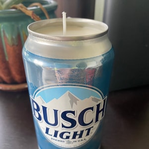 Busch Light Candle