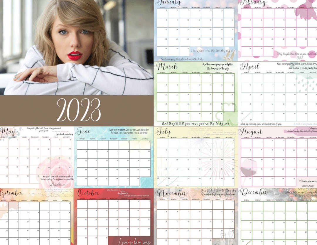 Go! Calendars Games Toys store has Taylor Swift calendars for 2022